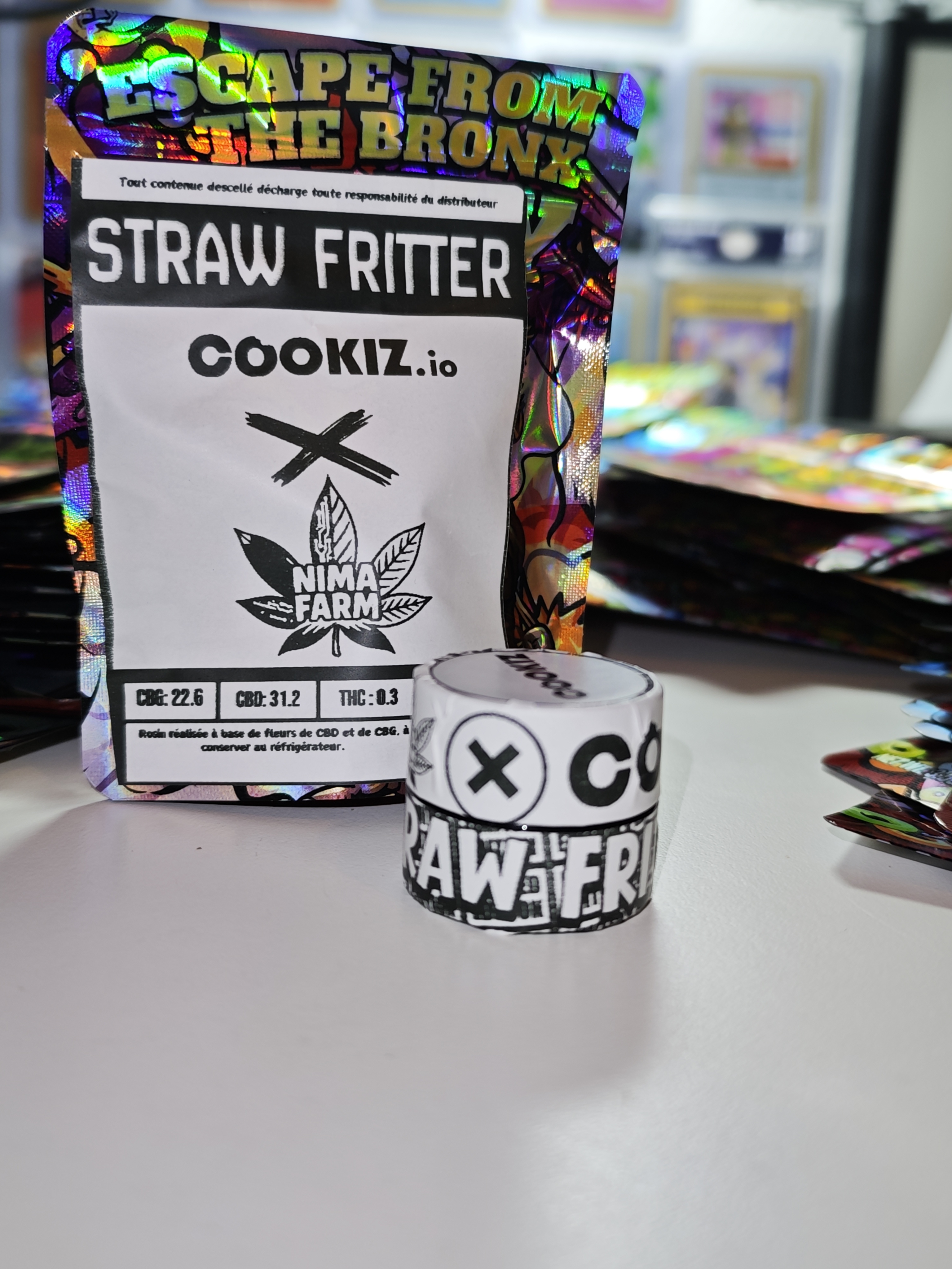 Rosin CBD Straw Fritter 2